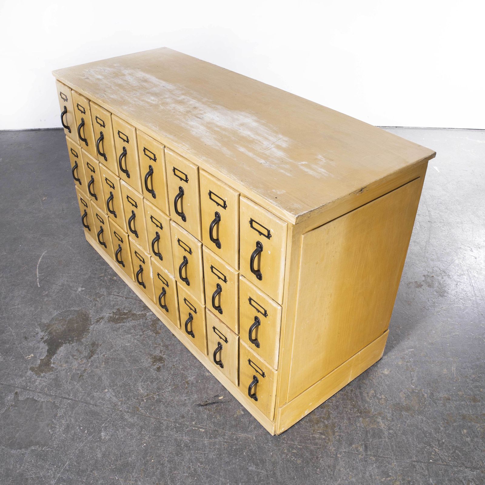 1940’s Twenty Four Painted Bank Of Drawers – Haberdashery photo vinterior