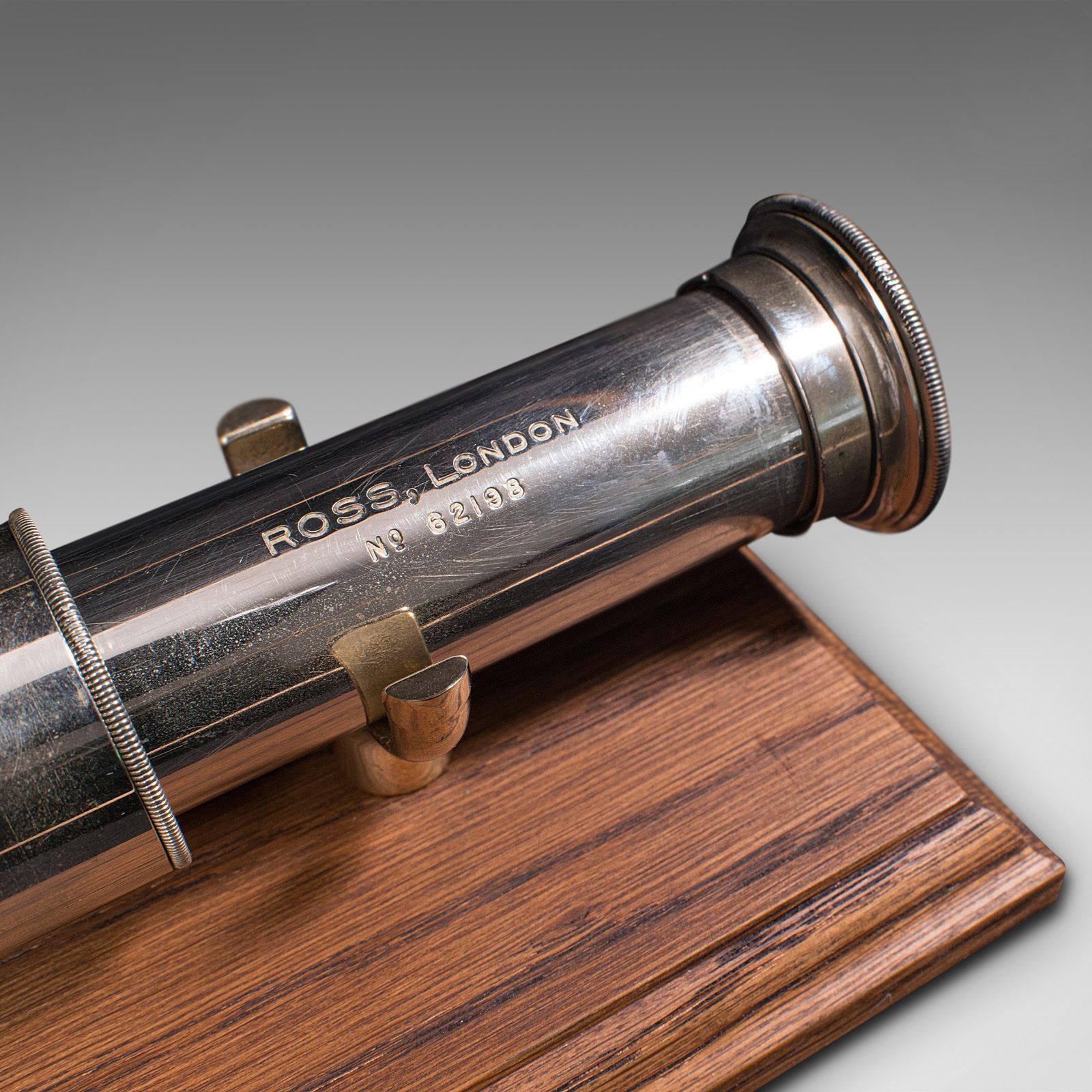 photo for sale Antique Officer Of The Watch Telescope, English, Terrestrial, Astronomical, Ross