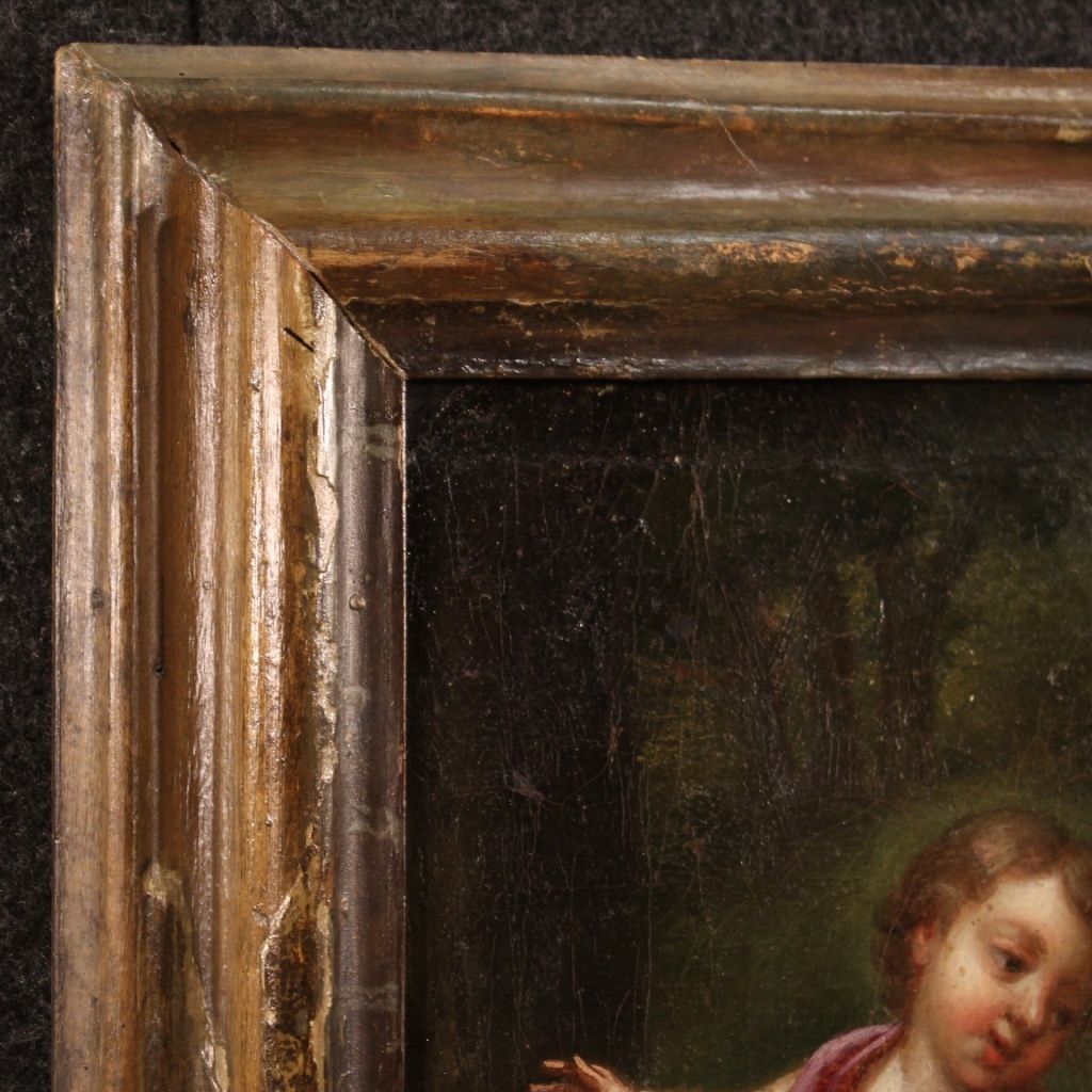 photo for sale Painting Game Of Cherubs From The Early 19th Century