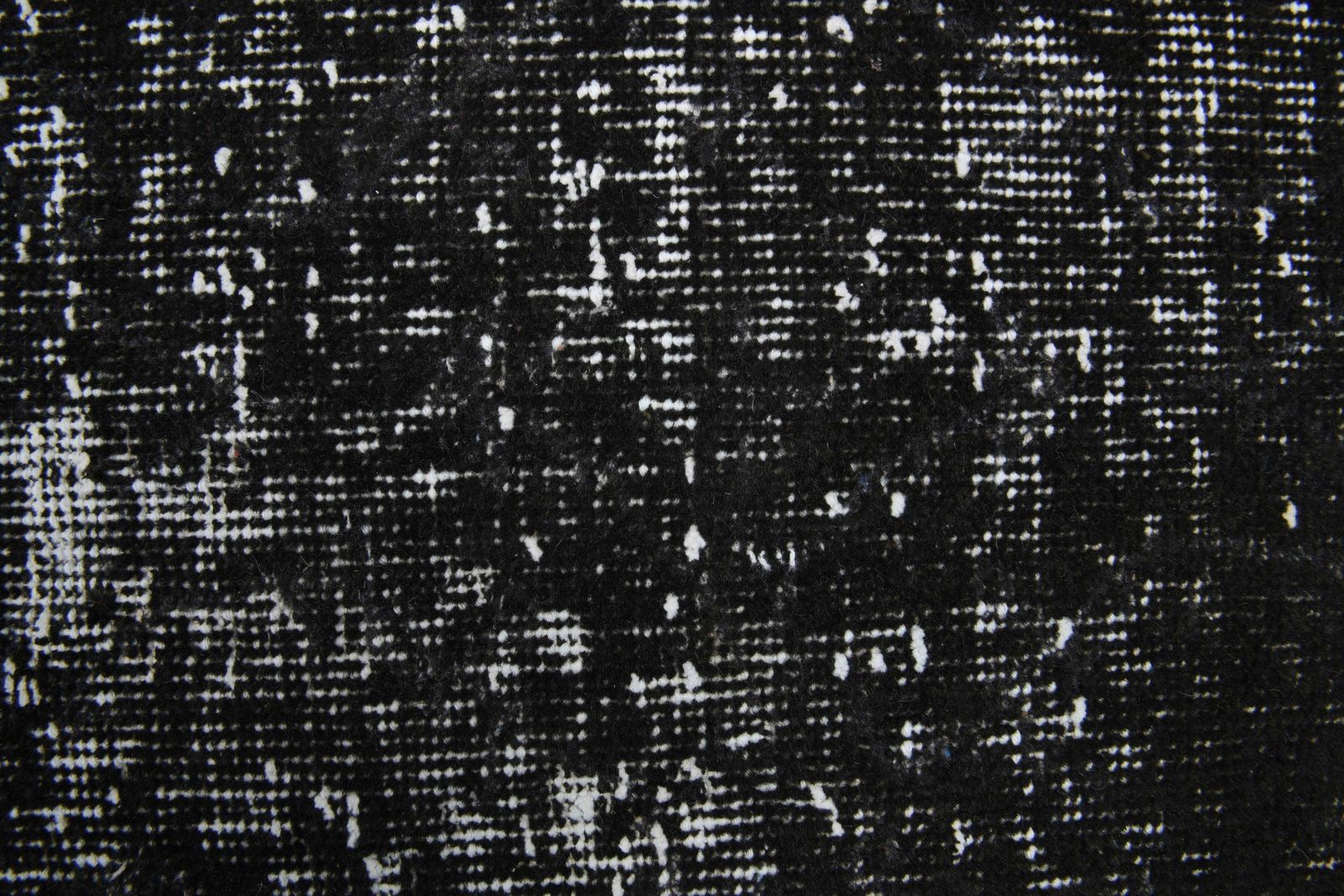 Black Turkish Vintage Rug, Oushak Handmade Wool Rug, Overdyed Area Rugs, Farmhouse Decor, One Of A Kind, Anatolia, Ethnic Carpet photo vinterior