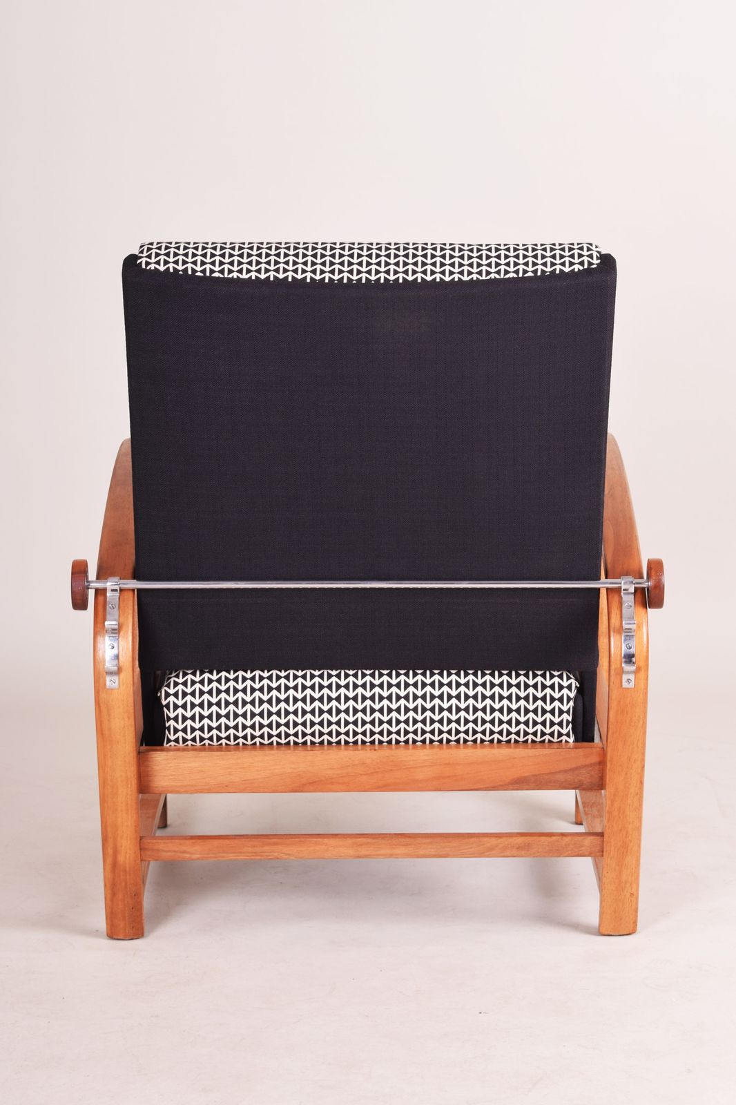 Art Deco Reclining Chair Made In 1930s Germany By Thonet. Restored Matte Finish photo furniture