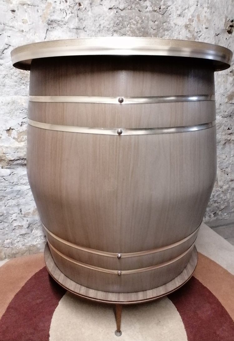 450.0 Mid Century (Barrel Cocktail Bar ) By Bardget Of London photo