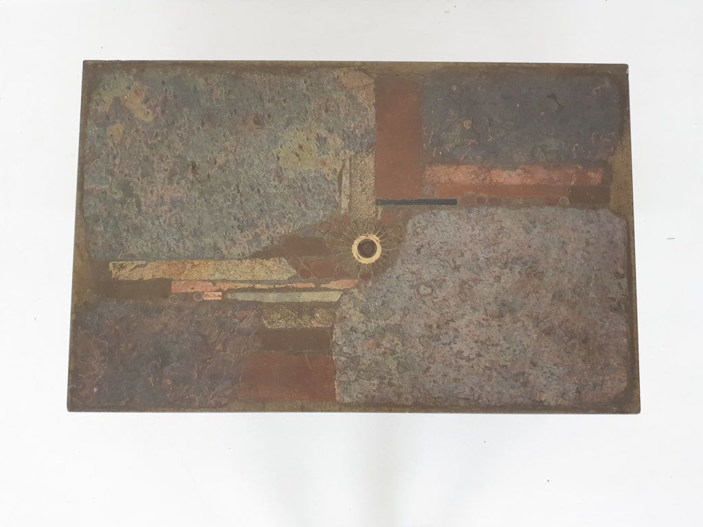 Paul Kingma Stone Coffee Table, Nederland 1981 photo buy