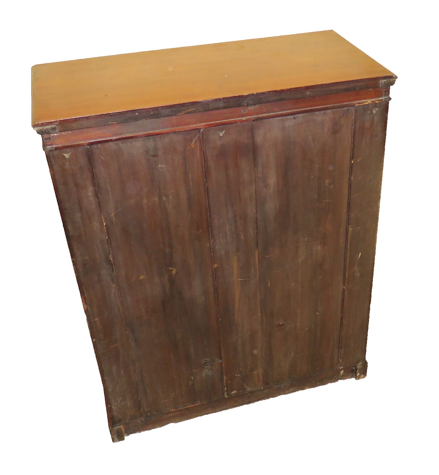 19th Century Mahogany Double Wellington Chest (England, Circa 1880) photo 5950.0