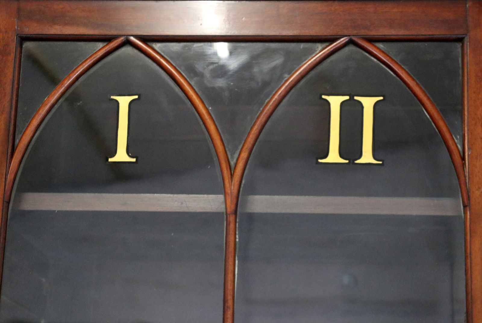 A Wonderful Late Georgian Totally Imposing Mahogany Secretaire Bookcase Cabinet. photo buy