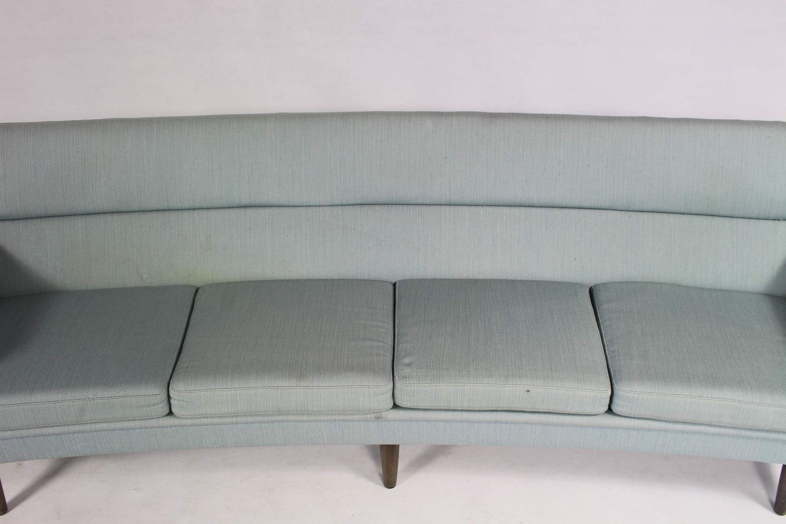 Vintage Danish Curved 4 Seater Sofa By Kurt østervig 1960s  photo buy
