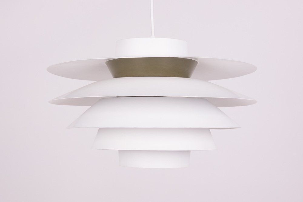 Mid Century Danish Verona Pendant Lamp By Svend Middelboe For Fog & Menup, 1970s