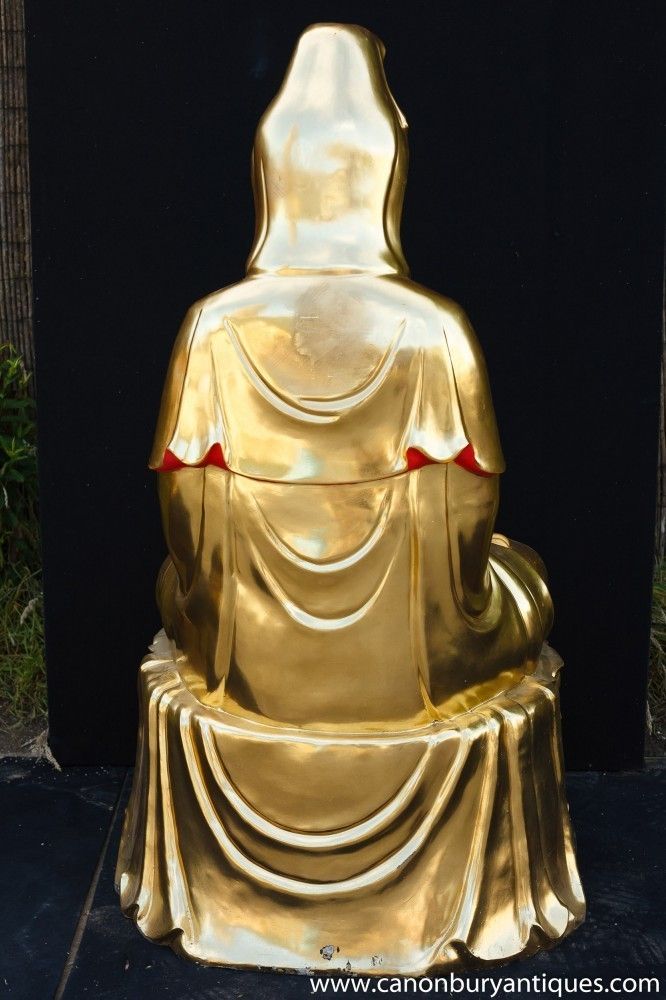 photo for sale Big Bronze Nepalese Buddha Statue Shakyamuni Buddhist Art Garden Buddhism