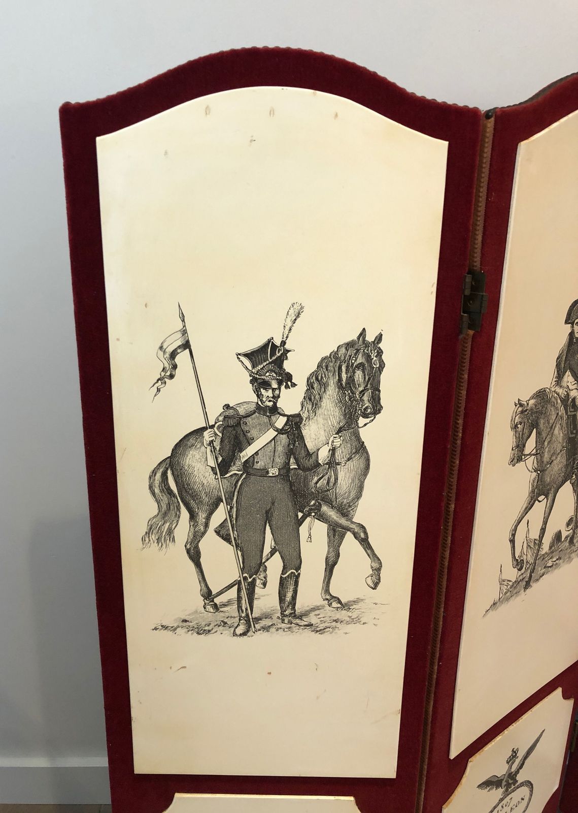 Napoleonic Screen In The Taste Of Pietro Fornasetti photo furniture