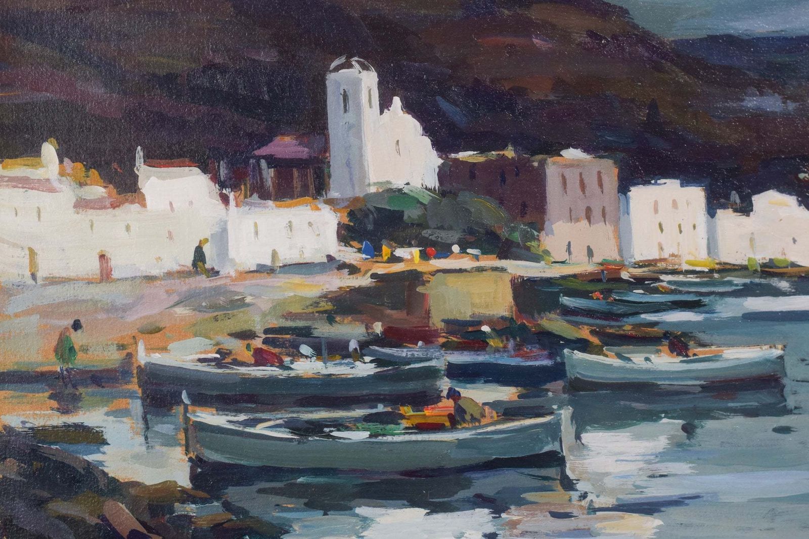 Jaume Mariné I Albamonte   Coastal Seascape Of Cadaques photo for sale