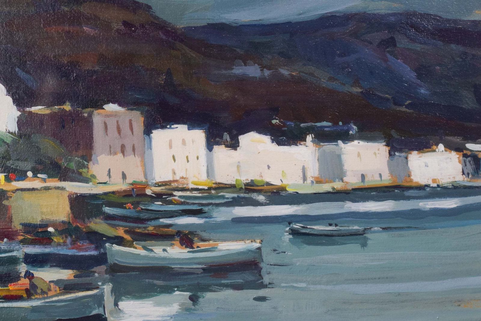 Jaume Mariné I Albamonte   Coastal Seascape Of Cadaques photo Kunst