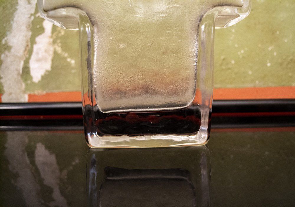 Austrian Glass Vase By Claus Josef Riedel For Riedel, 1960s photo vinterior
