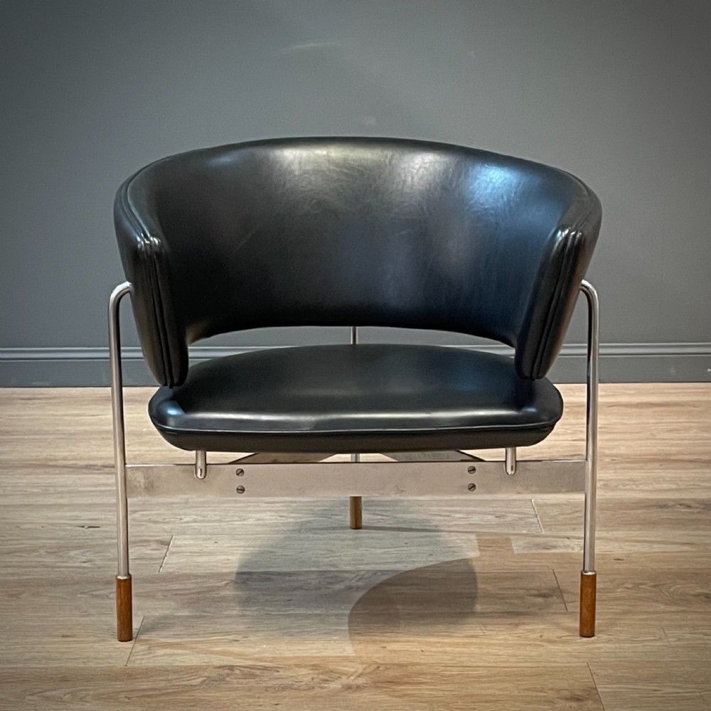 Rare Sigurd Resell ‘Cirkel’ Lounge Chair For Rashad & Relling, Norway photo Furniture