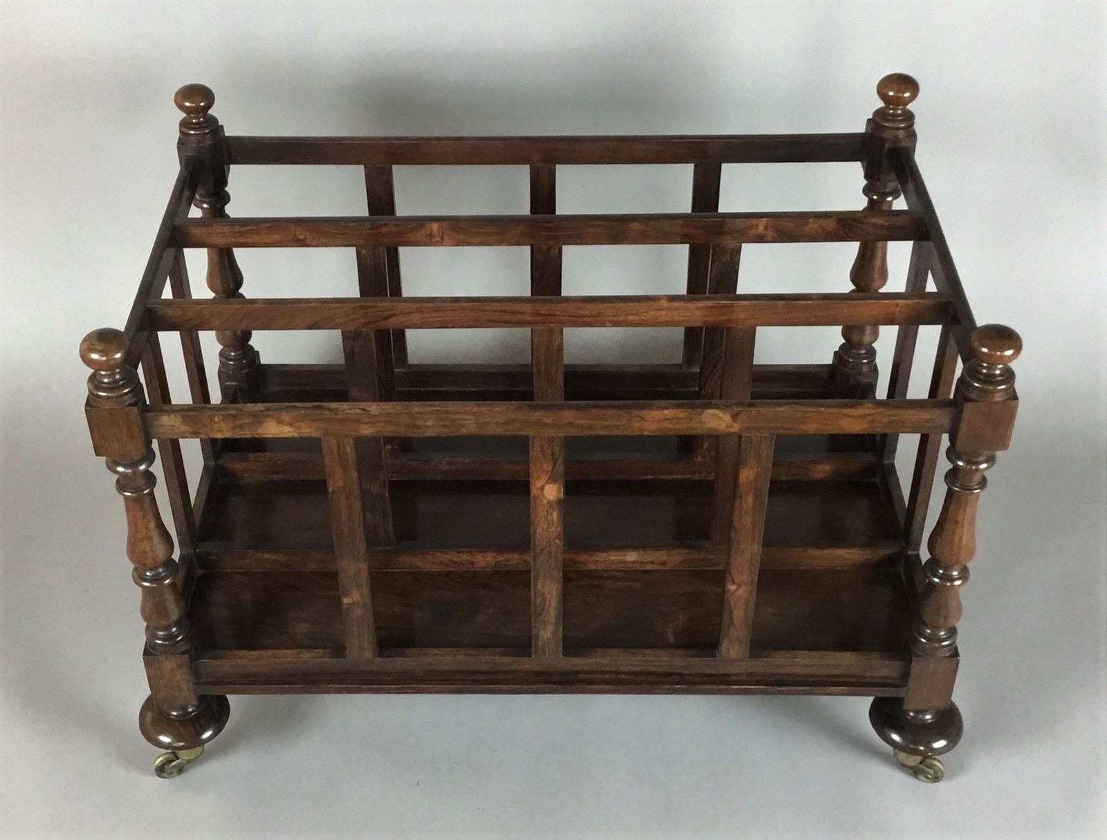 Home Decor Regency Rosewood Folio Stand / Large Canterbury photo