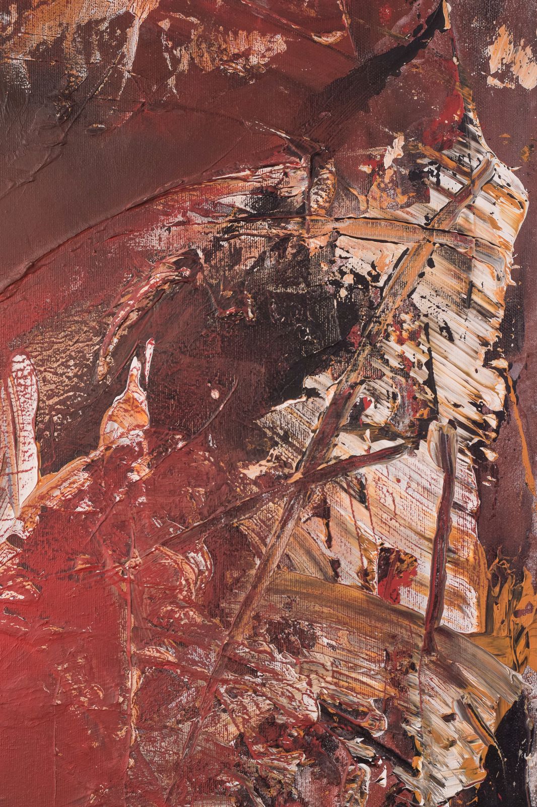 Abstract Schilderij Getiteld 'Scattered Anatomy' photo buy