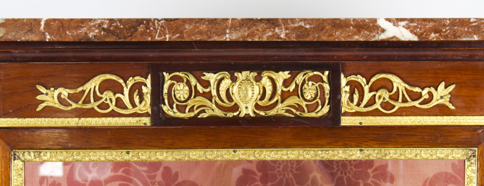 Antique French Vernis Martin Display Cabinet C.1880 19th Century photo vinterior