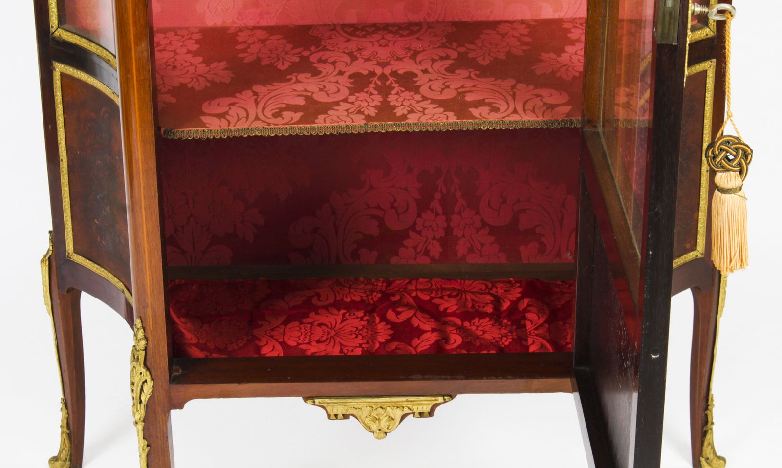 photo for sale Antique French Vernis Martin Display Cabinet C.1880 19th Century