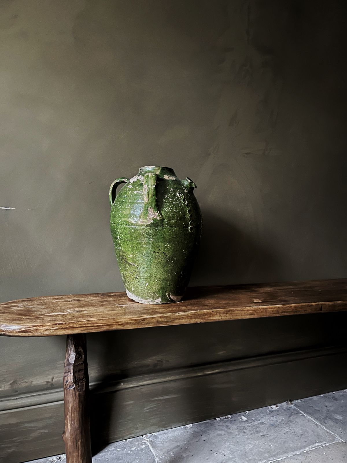Antique 18th Century Oil Pot, 18th Century And Earlier