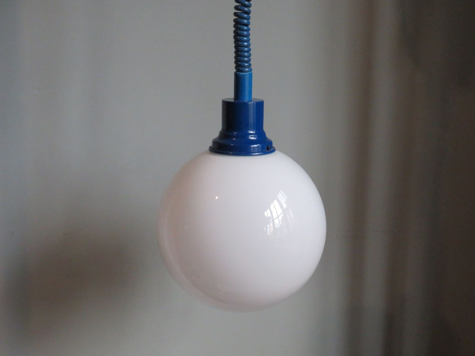 Pendant In Opaline Glass, Germany 1970s