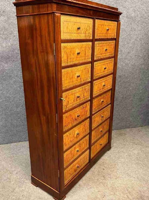 Unusual French Double Wellington Chest