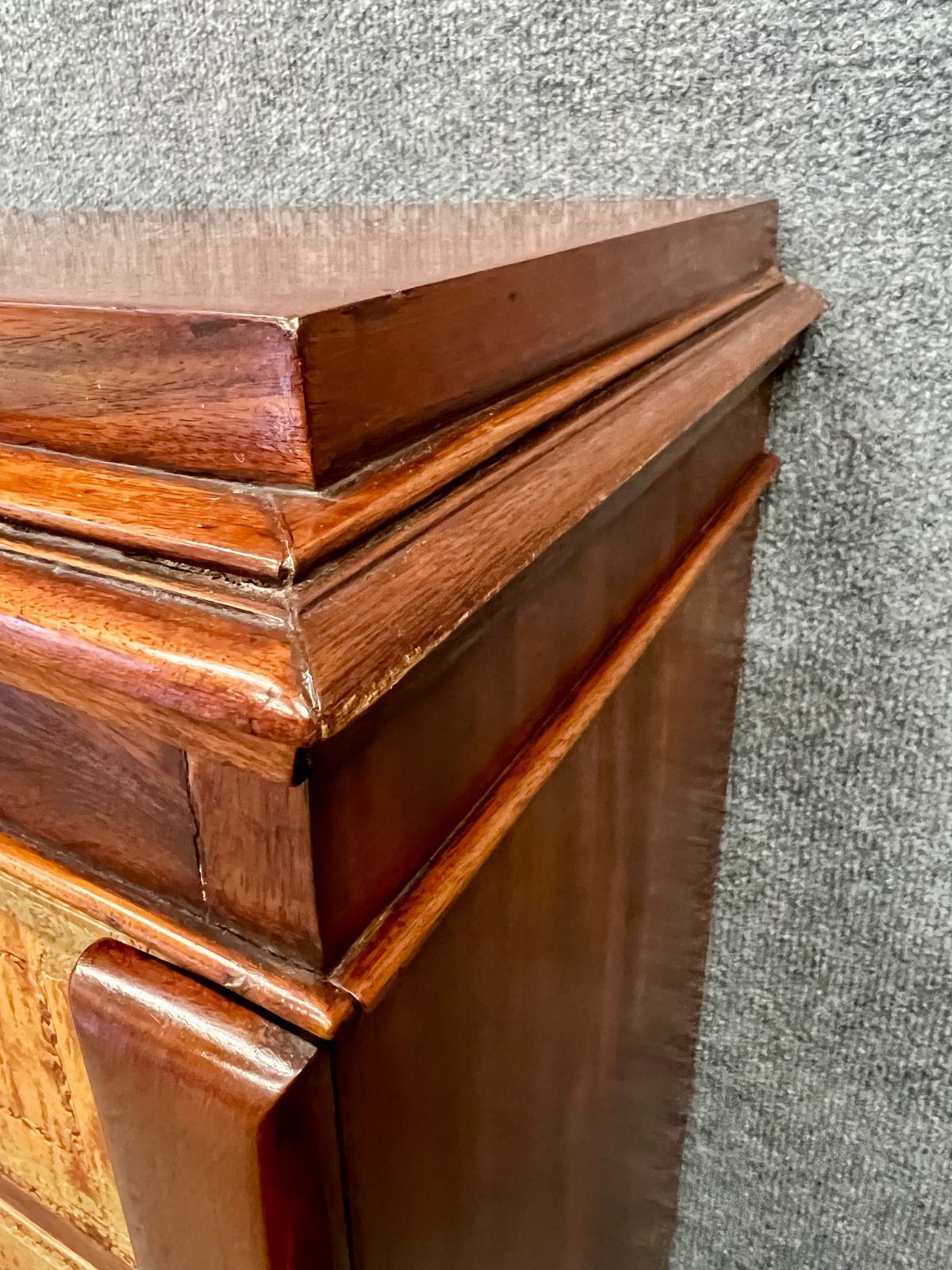 photo furniture Unusual French Double Wellington Chest