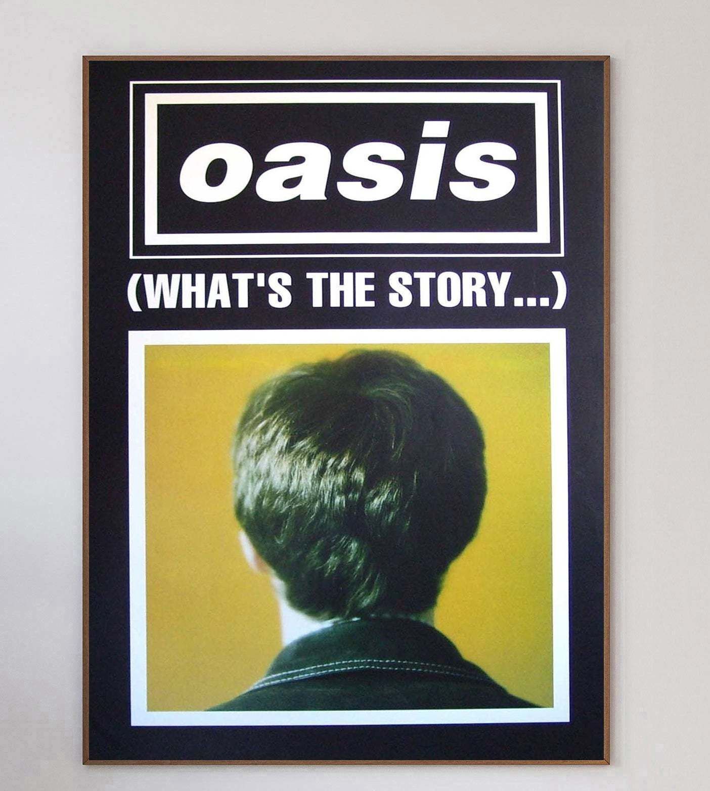 Oasis   (What's The Story) Morning Glory Original Vintage Poster photo 299.0