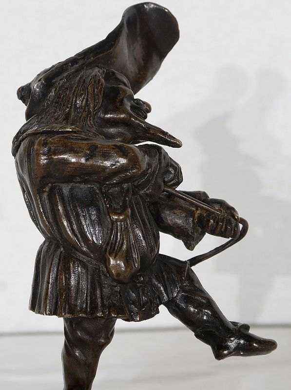 photo for sale Bronze Inkwell "Le Grotesque"   Xixth