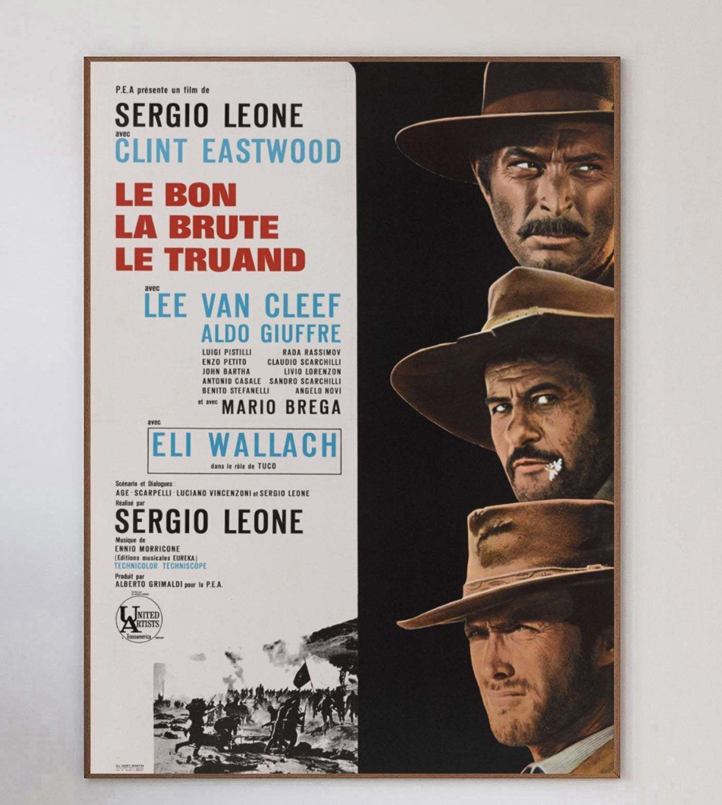 The Good, The Bad, And The Ugly (French)  Original Vintage Poster photo 500.0