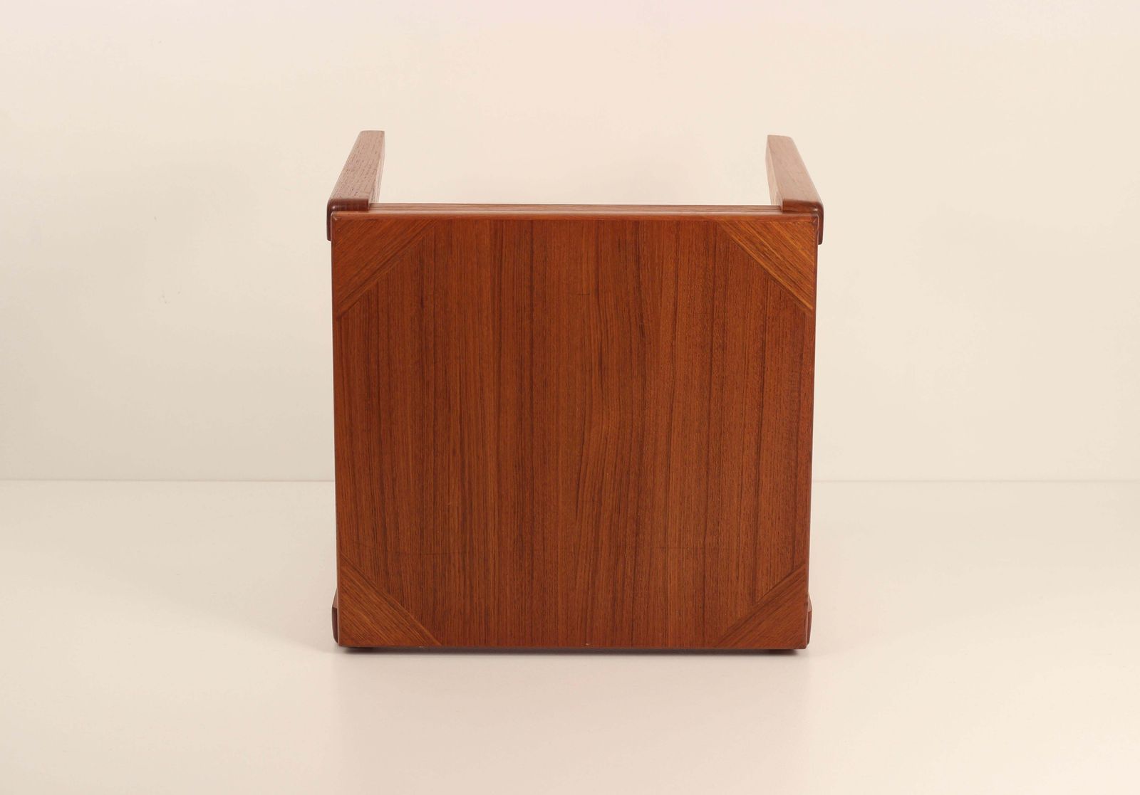 Scandinavian Modern Danish Teak Nest Of 3 Tables By Mobelfabrikken Toften 1960’s photo 920.0