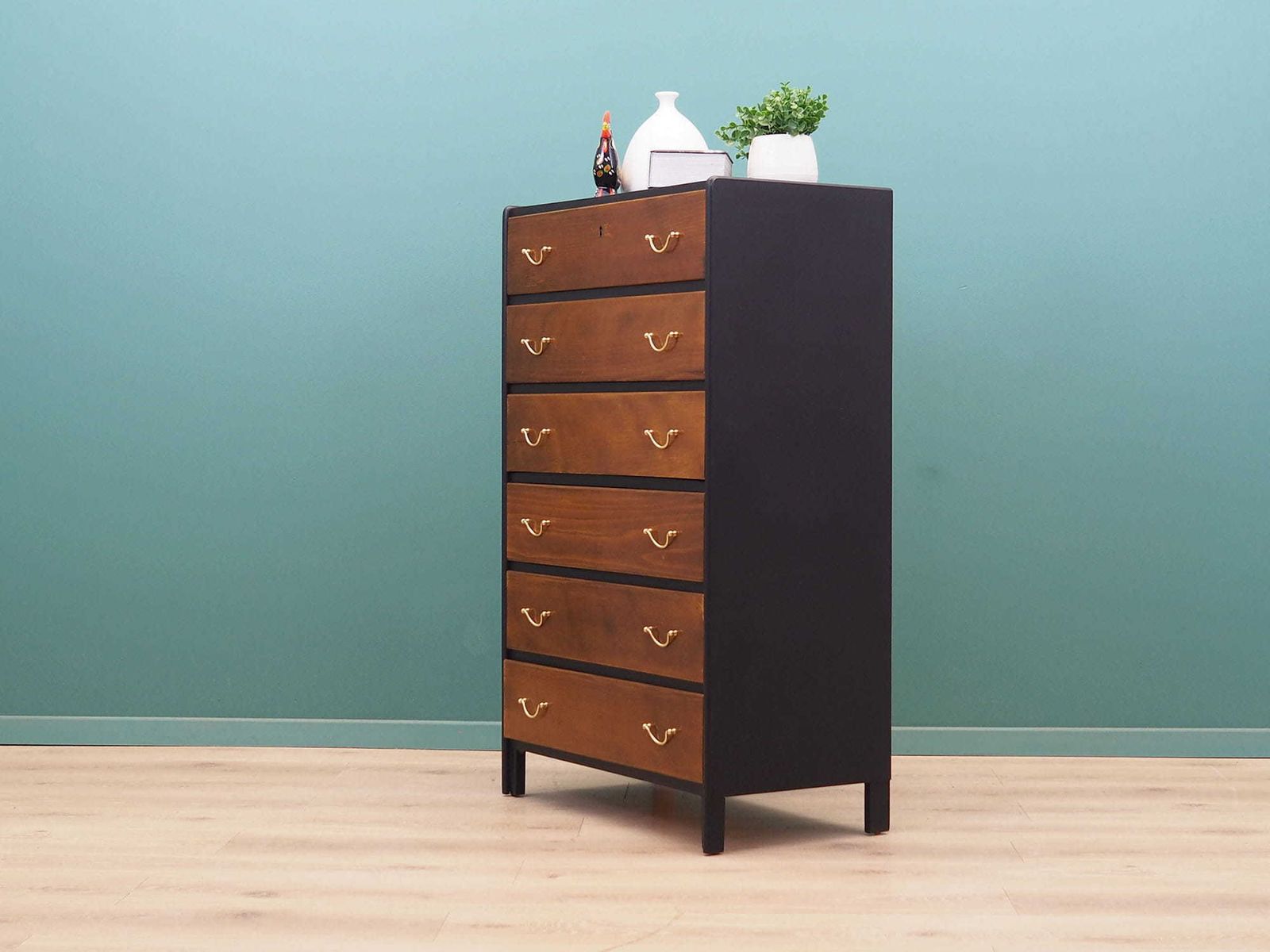 Walnut Chest Of Drawers, Danish Design, 60s, Made In Denmark photo for sale