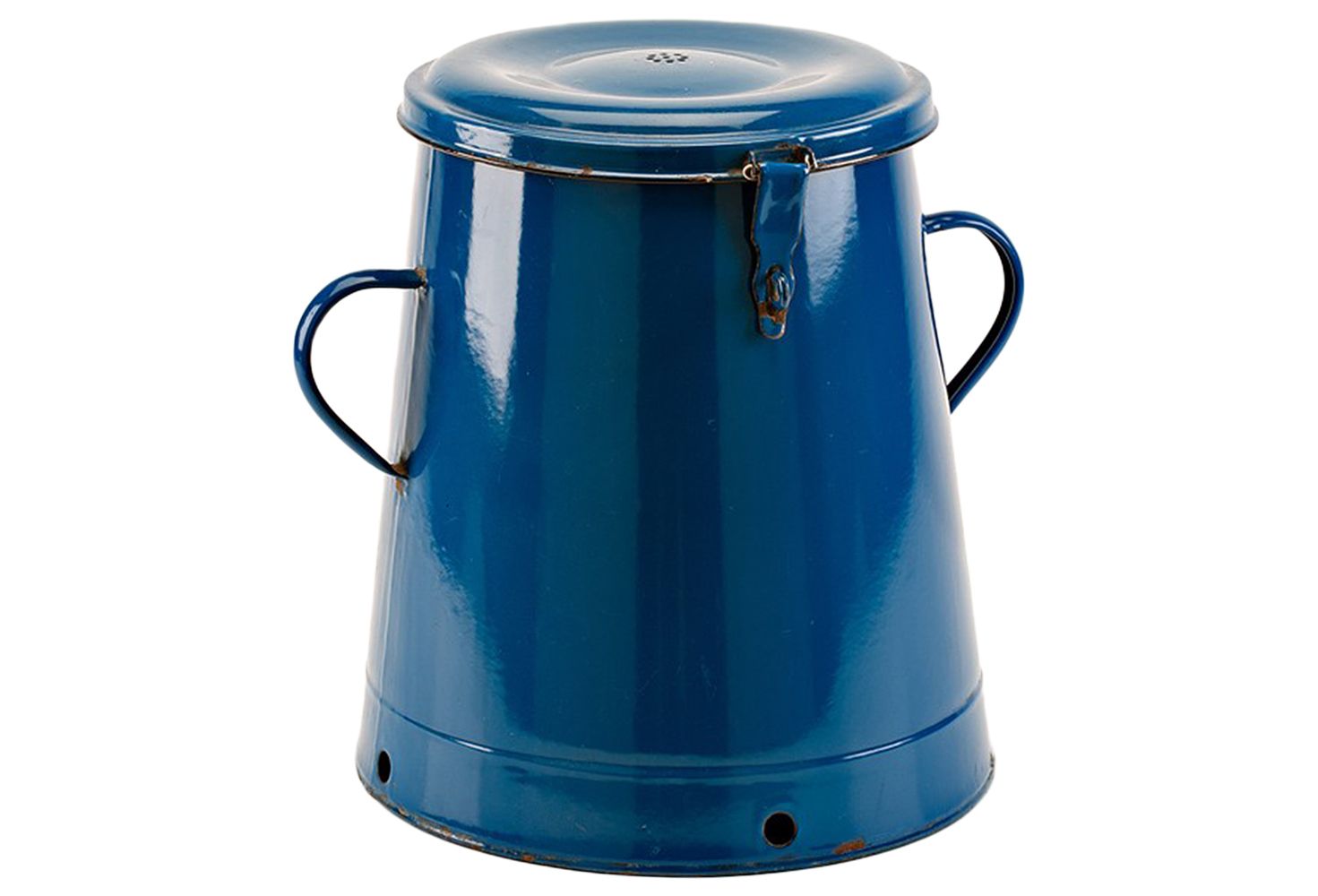 1950s Vintage Enamel Compost Bin