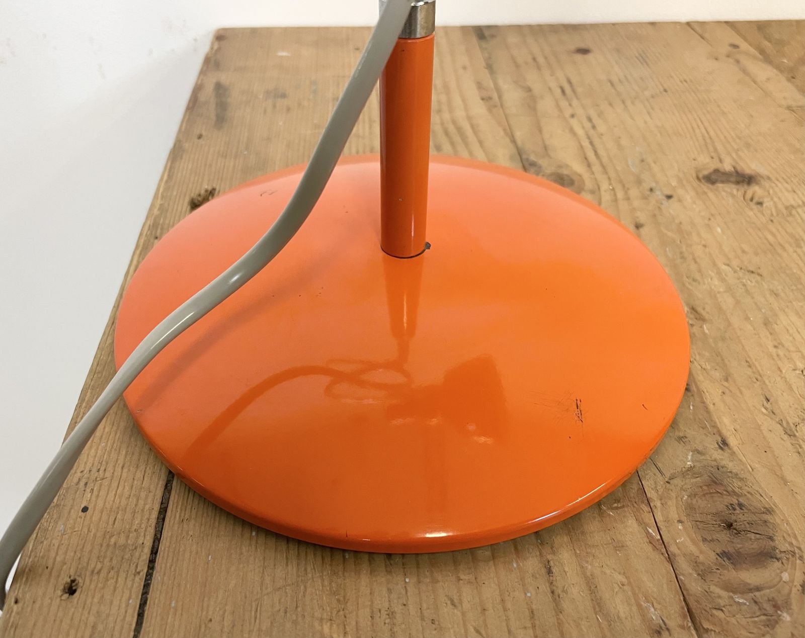 photo vintage Orange Table Lamp By Josef Hurka For Napako, 1960s