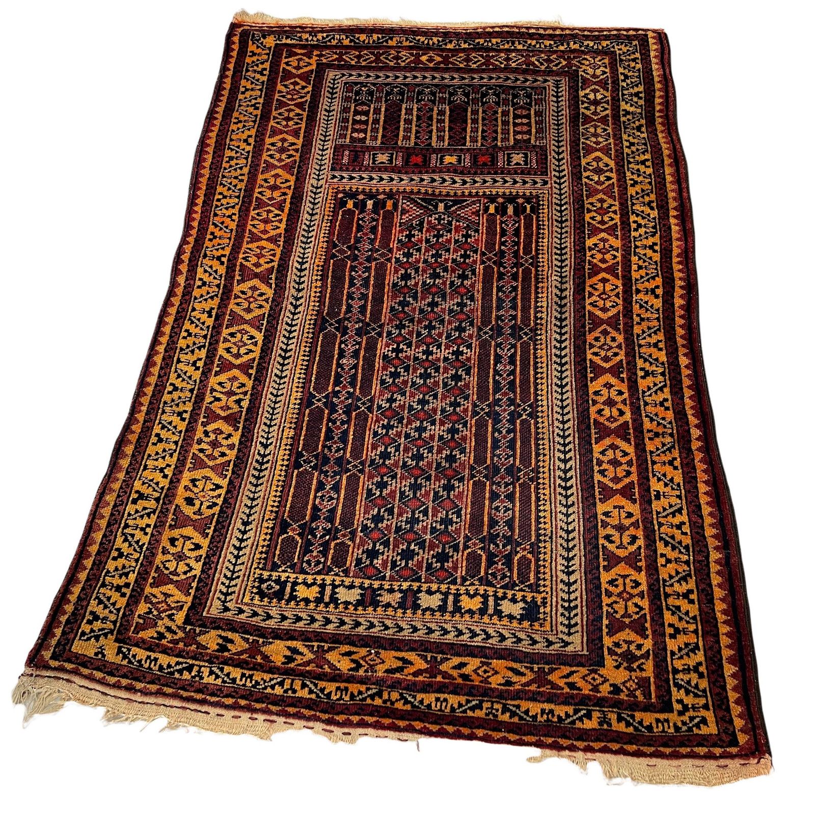 Afghan Belouch Rug ,Feiner Handgeknüpfter Orientteppich Afghan Belutsch Teppich