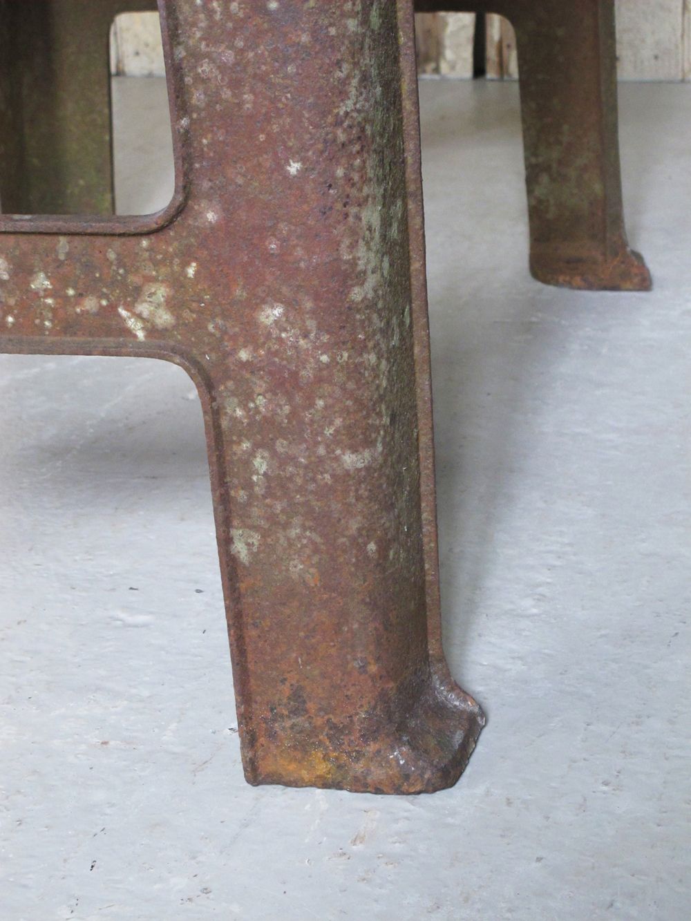 photo furniture Slate Topped Industrial Table
