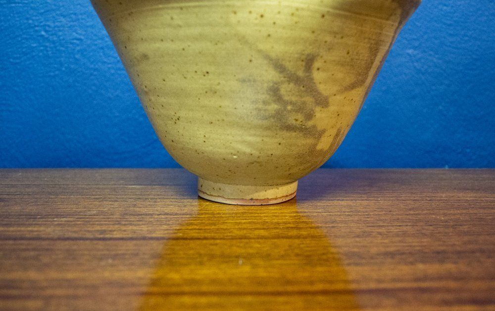 Scandinavische Keramische Vaas, Raku, Jaren 1980 photo for sale