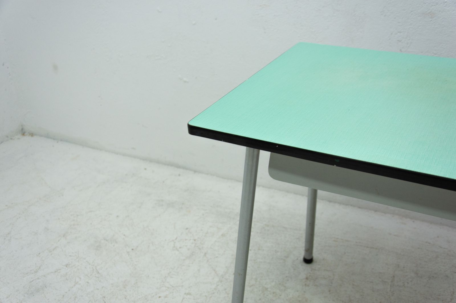 Furniture Mid Century Formica Writing Desk Or Side Table, 1960´S, Czechoslovakia photo