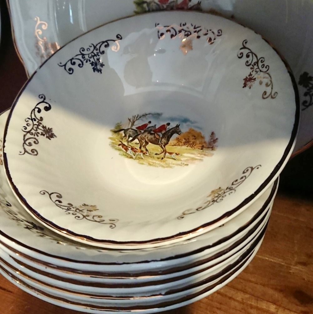Vintage Breakfast Dining Set Six Place Settings photo for sale
