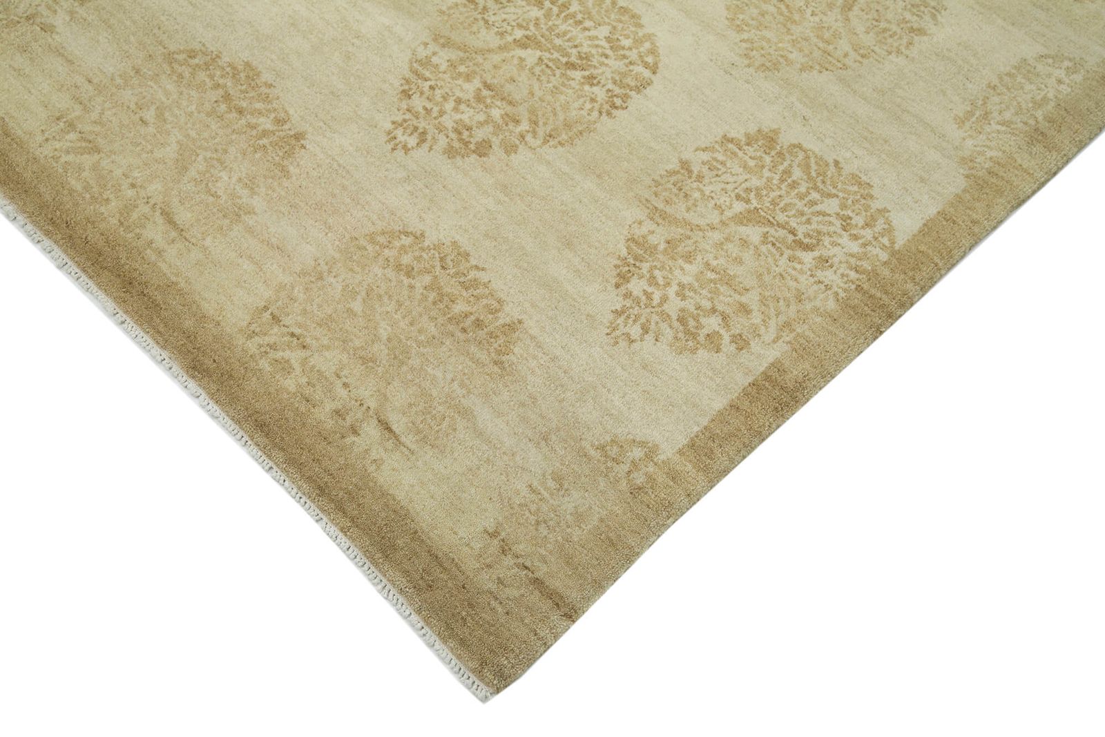 Oriental Handmade 2000s 180 Cm X 261 Cm Beige Wool Oushak Area Rug photo 1543.0