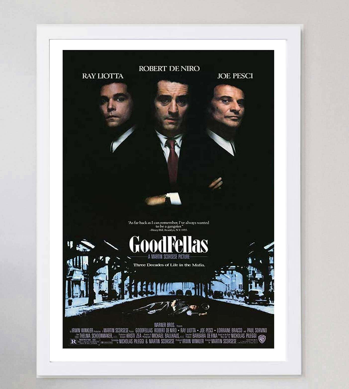 Goodfellas Original Vintage Poster photo for sale