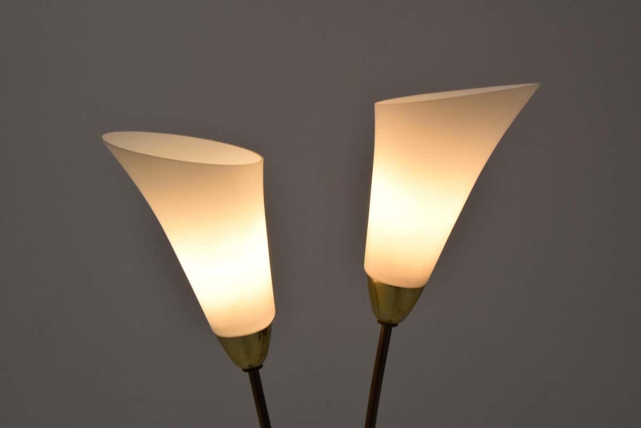 Art Deco Floor Lamp,1940's, 1940s photo vinterior