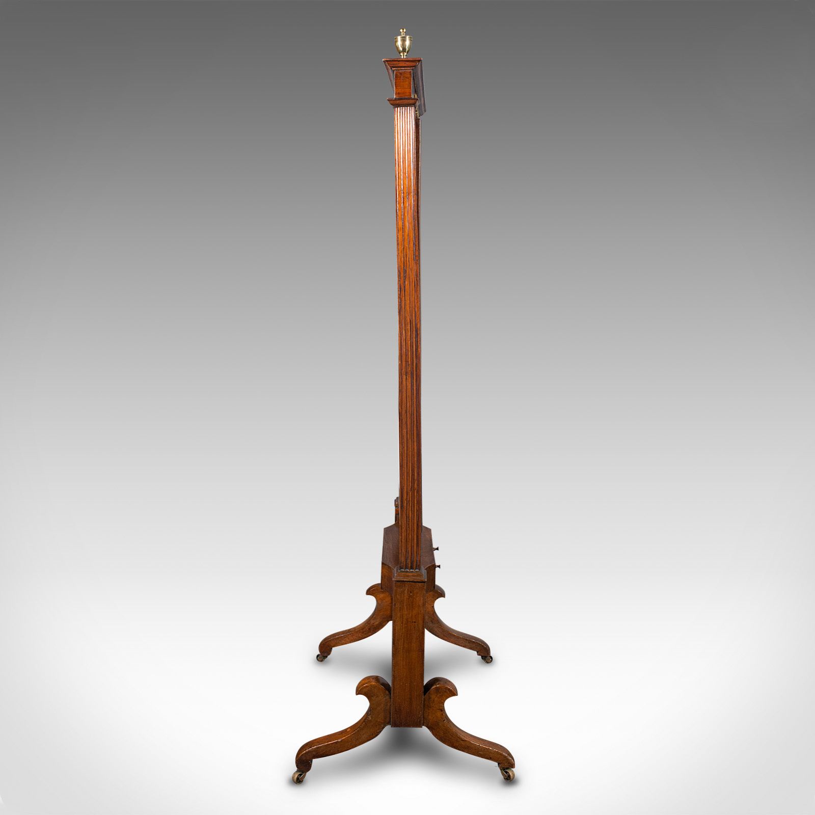 Antique Shop's Dressing Mirror, English, Walnut, Cheval, Retail, Regency, C.1820 photo vinterior