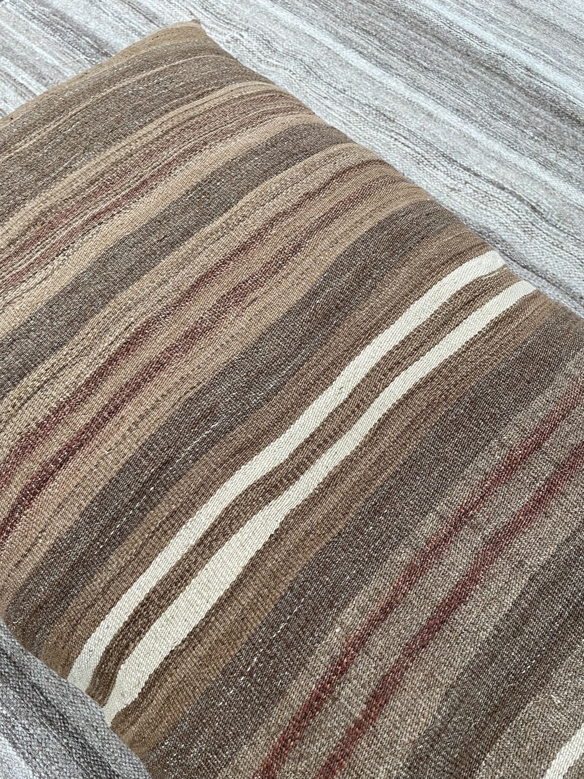 Turkish Anatolian Jijim Floor Cushion (60x95cm) photo Textiles