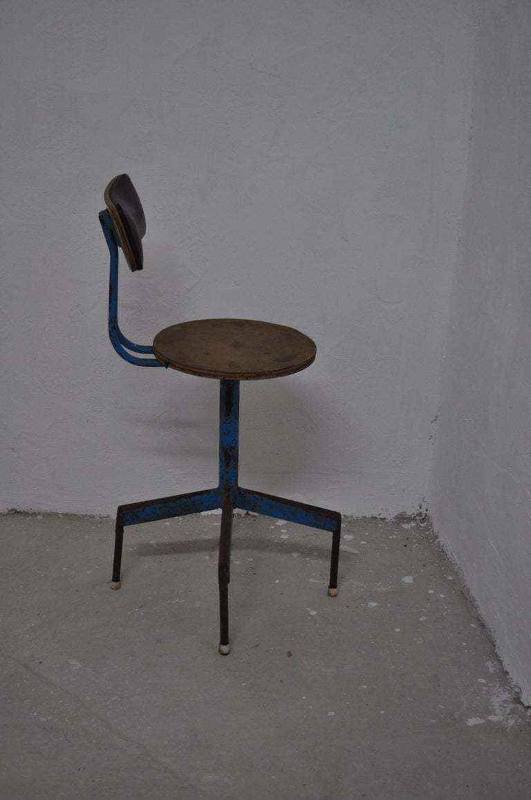 Iron Industrial Chair/Workshop Chair photo for sale