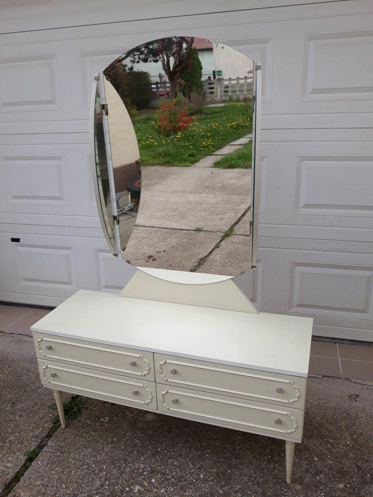 German Dressing Table, 1950s, Vintage photo furniture