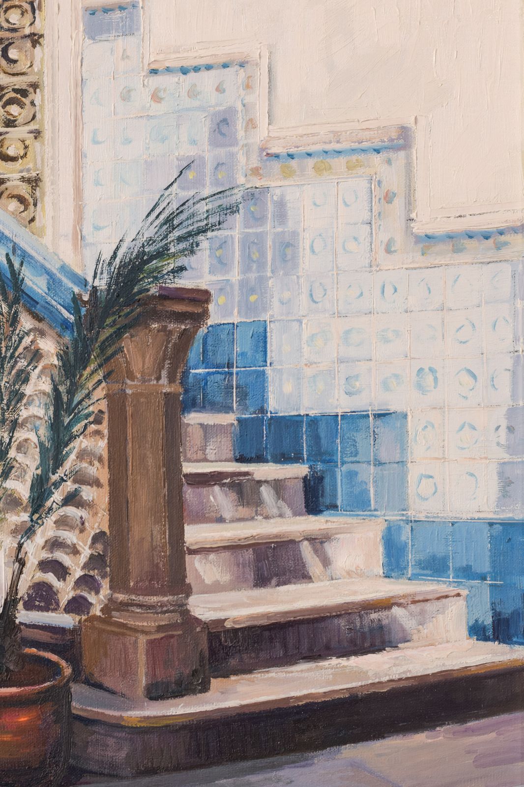 Josep Maria Vayreda Canadell – Studie Van Een Binnenplaats photo Kunst
