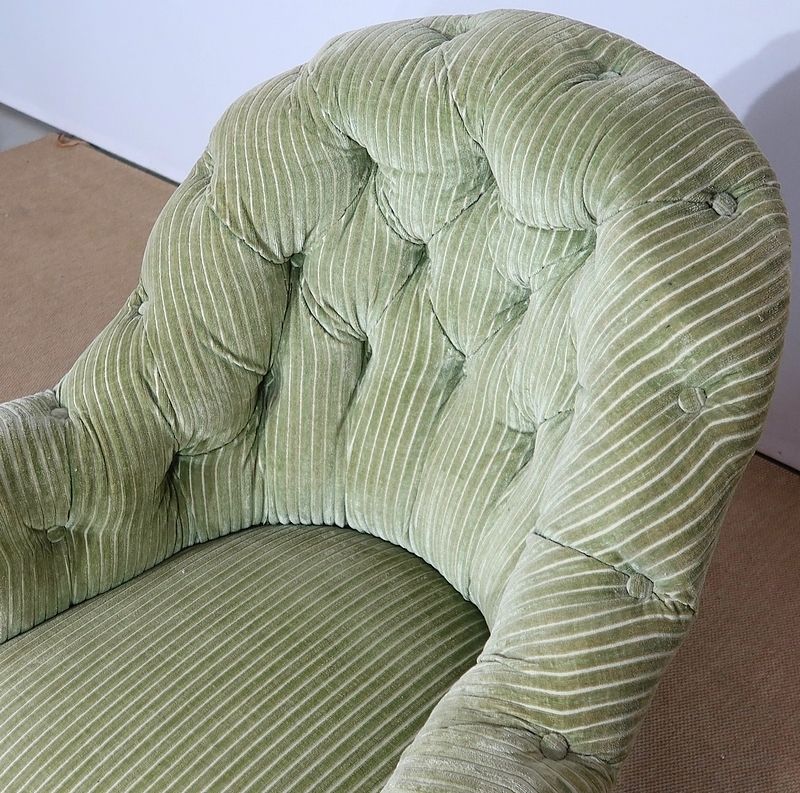 photo for sale Pair Of Armchairs, Napoleon III Period, Mid 19th Century
