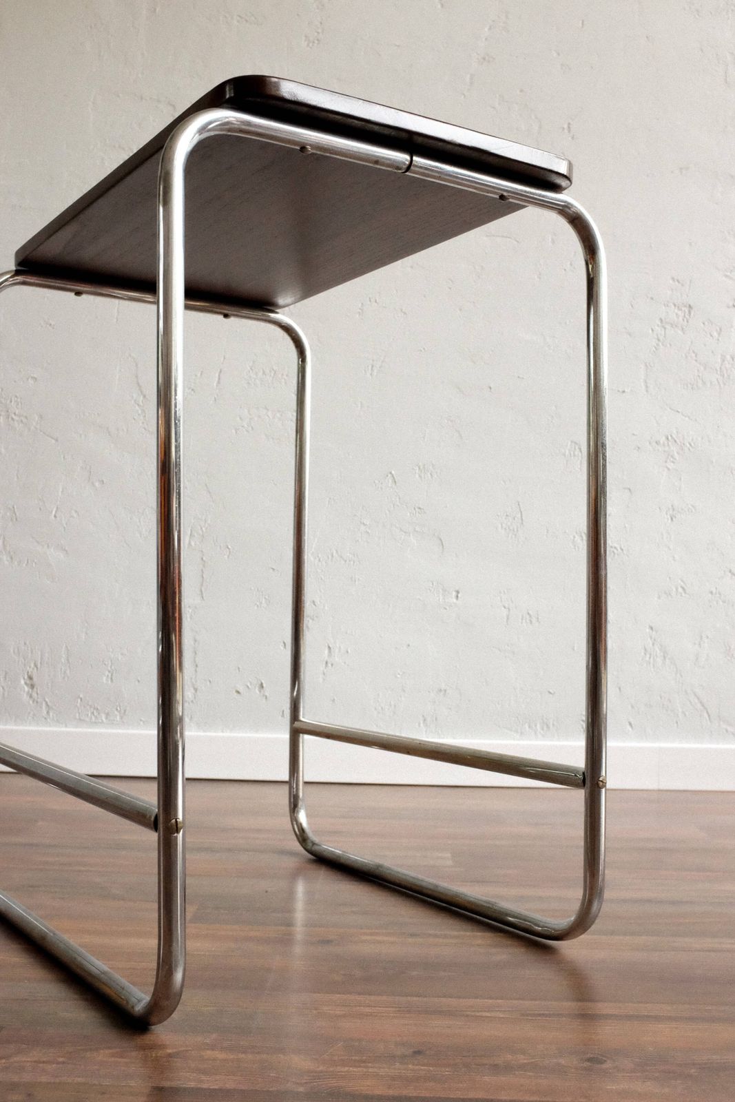 Bauhaus Style Side Table Made By Kovona Czechoslovakia, photo Furniture
