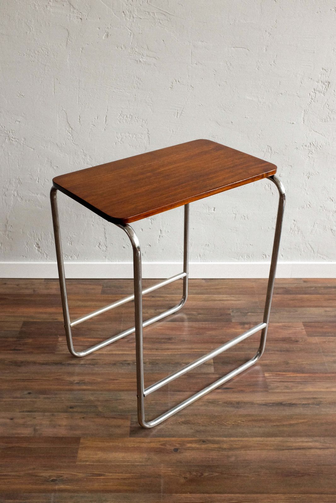 Bauhaus Style Side Table Made By Kovona Czechoslovakia,