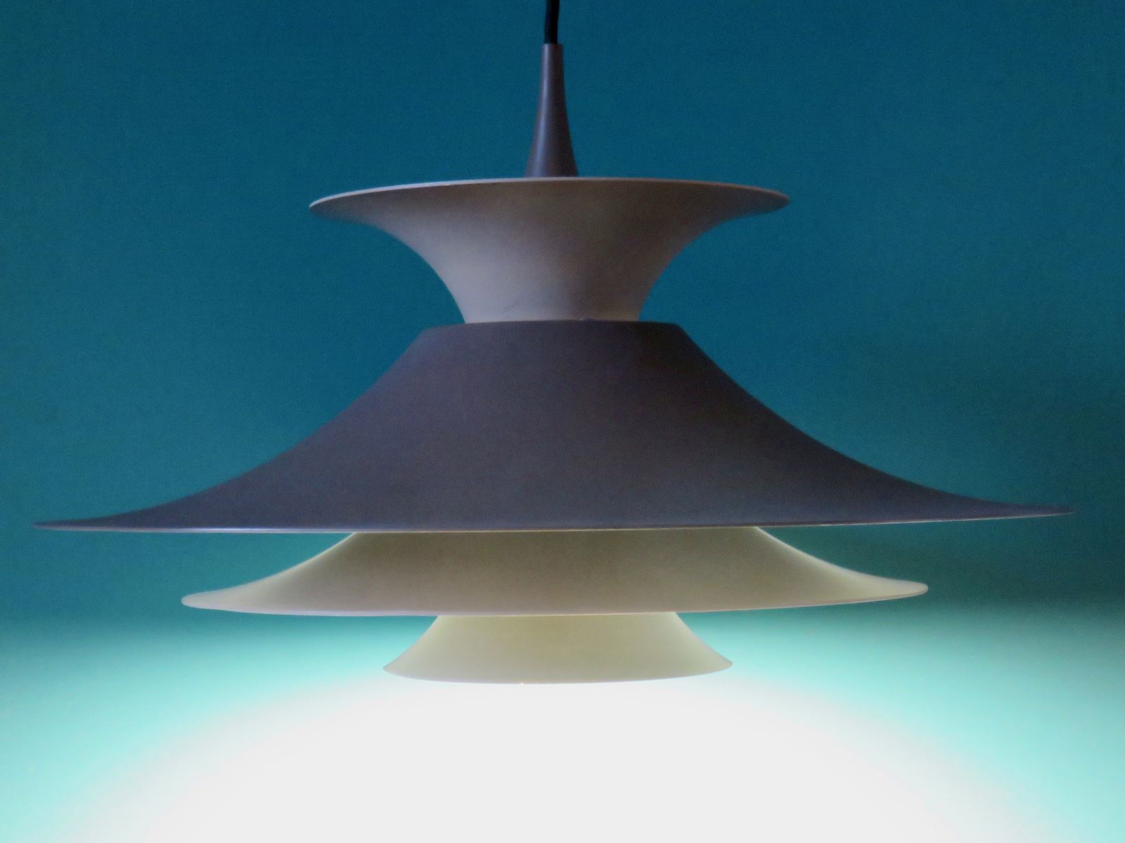 Tricolor "Radius" Suspension Fog And Morup Denmark, 1975