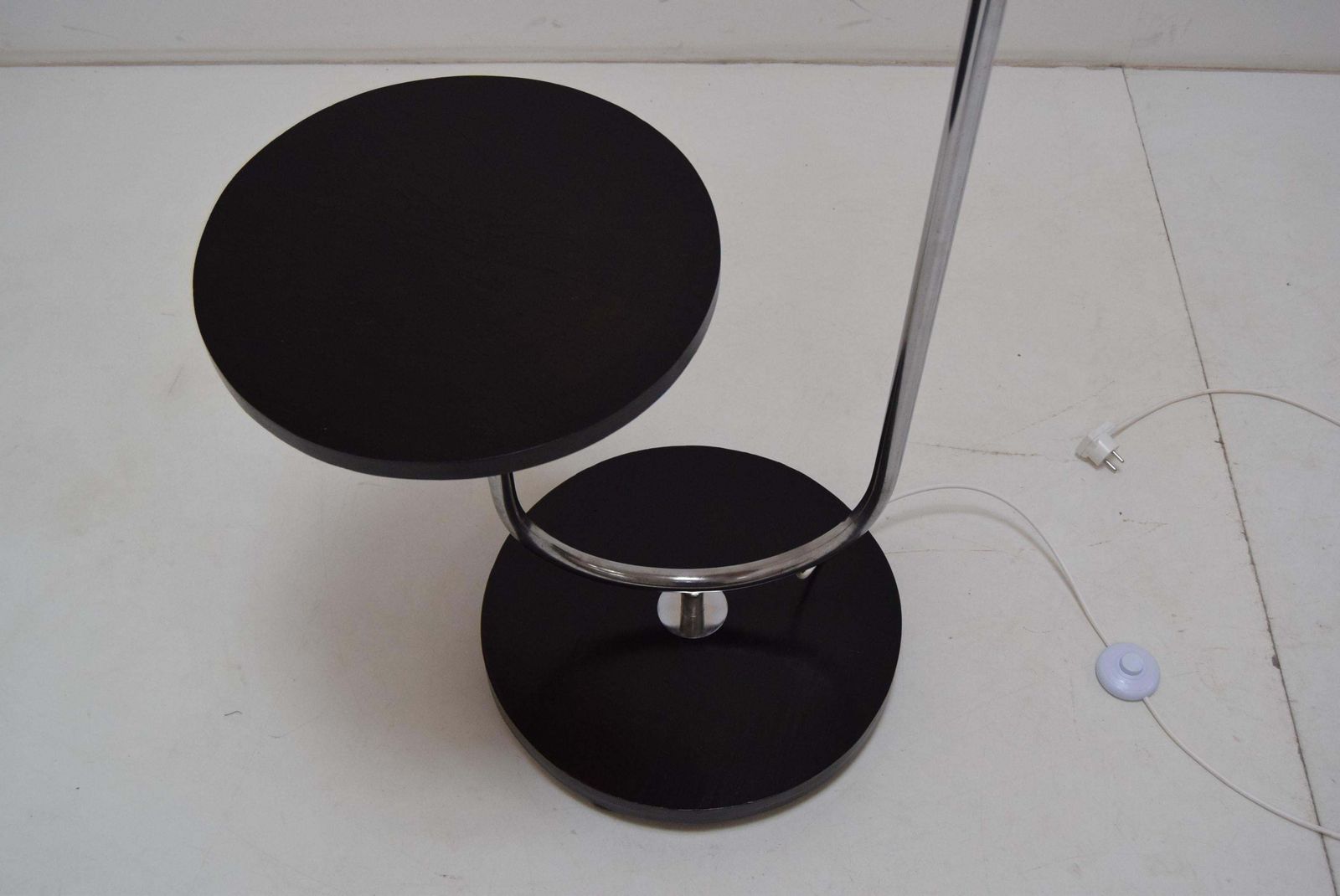 photo for sale Art Deco Floor Lamp,Designed By Jindrich Halabala,1930's.